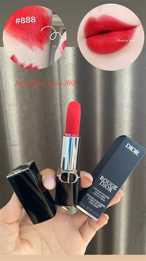 dior 888 strong red